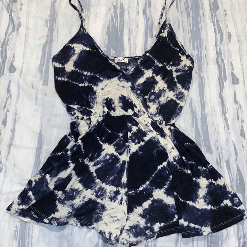 Summer Romper Tie Dye
